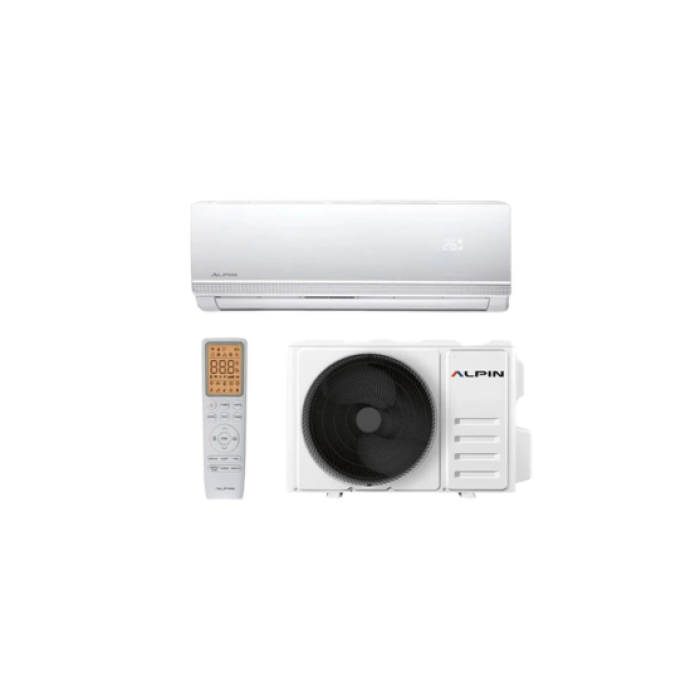 Инверторен климатик Alpin Eco ASW-25TEVI/ASW-25TEVO, 9000 BTU, Клас А++