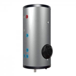 Стоящ бойлер Tedan Comby Termo inox BT 200л, 6kW - неръждаем със серпентина