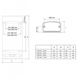 Мултипозиционен бойлер TESY BelliSlimo GCR 10027 22 E31 EC