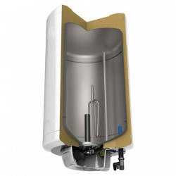 Вертикален бойлер Tedan STANDARD INOX 80L - неръждаем