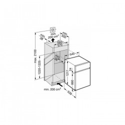 Хладилник за вграждане Liebherr ICTS 2231 Comfort