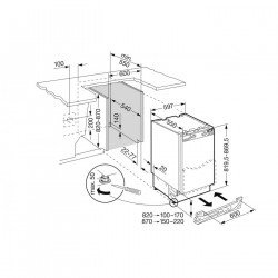 Хладилник за вграждане Liebherr UIKo 1550 Premium
