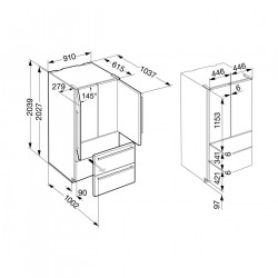 Хладилник Liebherr CBNes 6256 PremiumPlus BioFresh NoFrost
