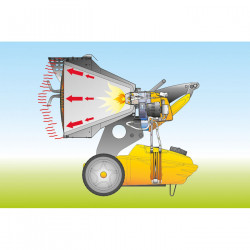 Инфрачервен дизелов отоплител Master XL 61, 17 kW