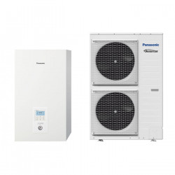 Термопомпа Panasonic Aquarea WH-SXC09H3E5/WH-UX09HE5 T-CAP, 9 kW, отопление, охлаждане и БГВ Термопомпа Panasonic Aquarea WH-SXC09H3E5/WH-UX09HE5 T-CAP, 9 kW, отопление, охлаждане и БГВ